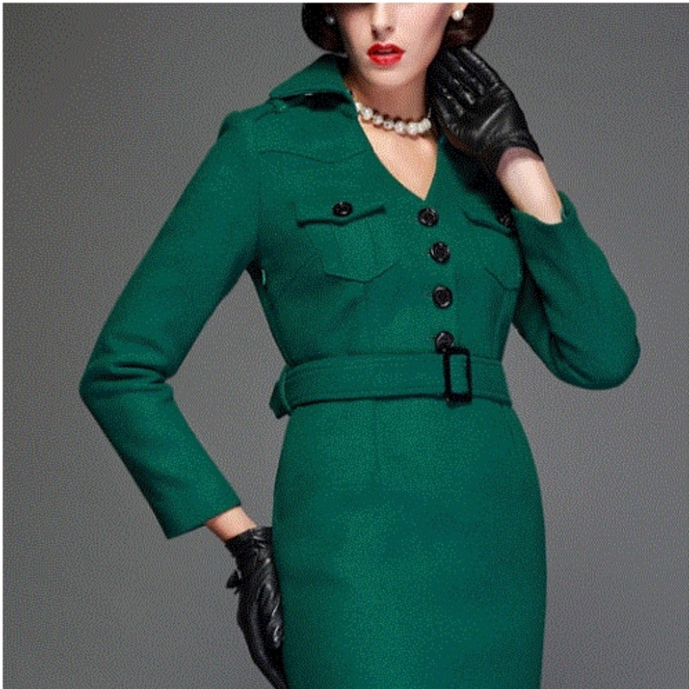 Vintage syle bodycon pencil dress